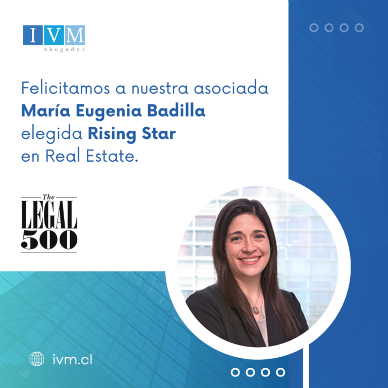 María Eugenia Badilla es reconocida por el ranking Legal 500 2023 en el área inmobiliaria